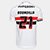 Camisa São Paulo Home 25/26 - Bobadilla Nº 21 - Torcedor New Balance Masculina - Branco+Vermelho
