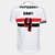 Camisa São Paulo Home 25/26 - Santi Nº 4 - Torcedor New Balance Masculina - Branco+Vermelho