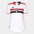 Camisa São Paulo I 21/22 s/n° Torcedor Adidas Feminina - Branco+Vermelho