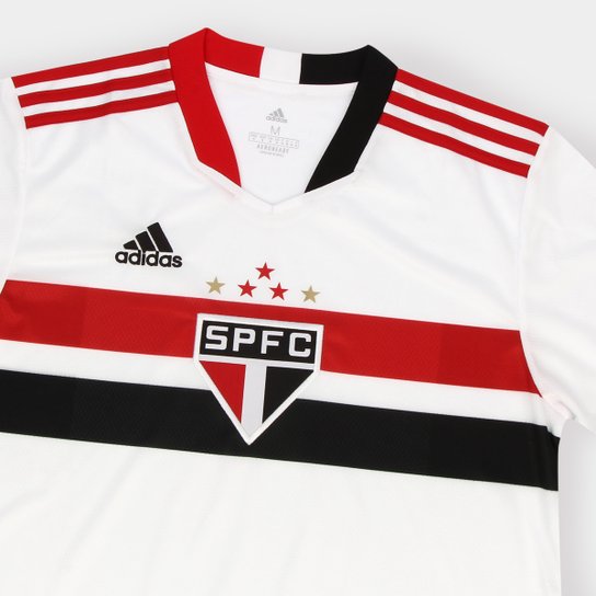 Camisa São Paulo I 21/22 s/n° Torcedor Adidas Masculina