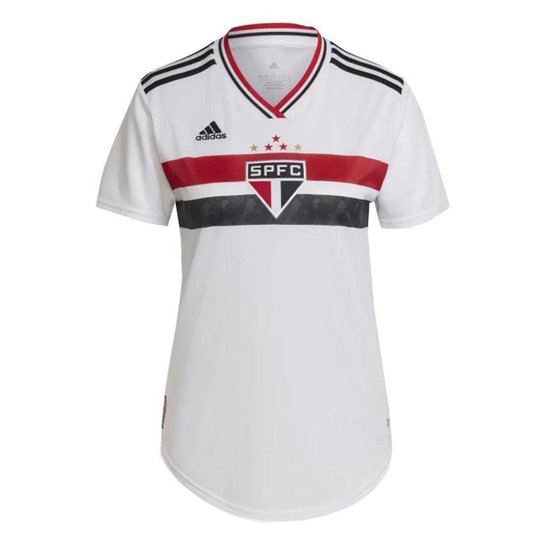 Camisa São Paulo I 22/23 s/n° Torcedor Adidas Feminina