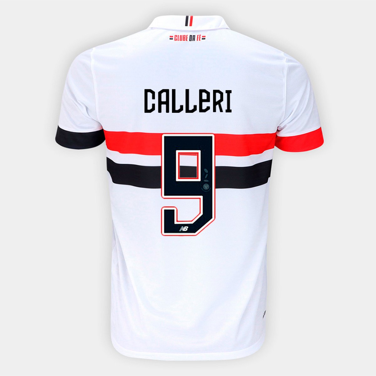 Camisa São Paulo I 24/25 Calleri Torcedor New Balance Masculina