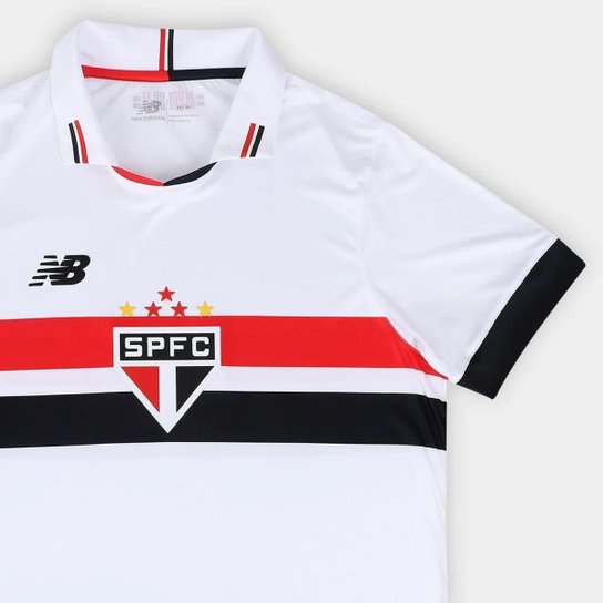 Camisa São Paulo I 24/25 s/n° Jogador New Balance Masculina