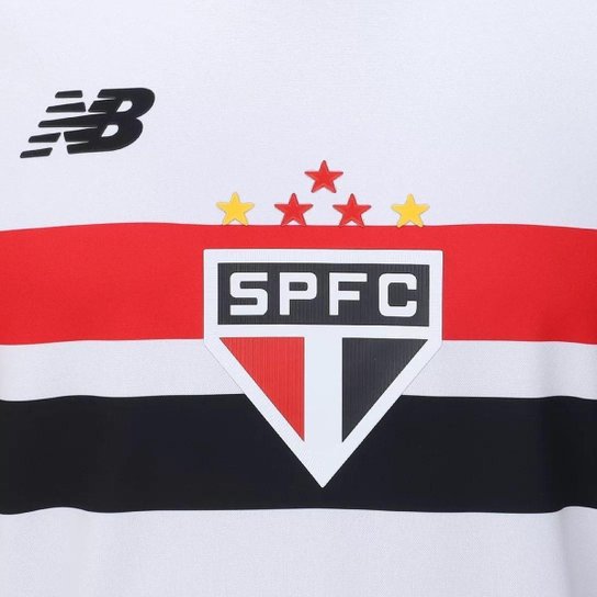 Camisa São Paulo I 24/25 s/n° Jogador New Balance Masculina