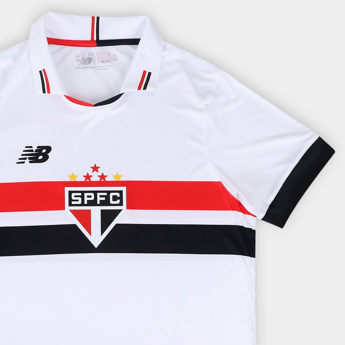 Camisa São Paulo I 24/25 s/n° Jogador New Balance Masculina