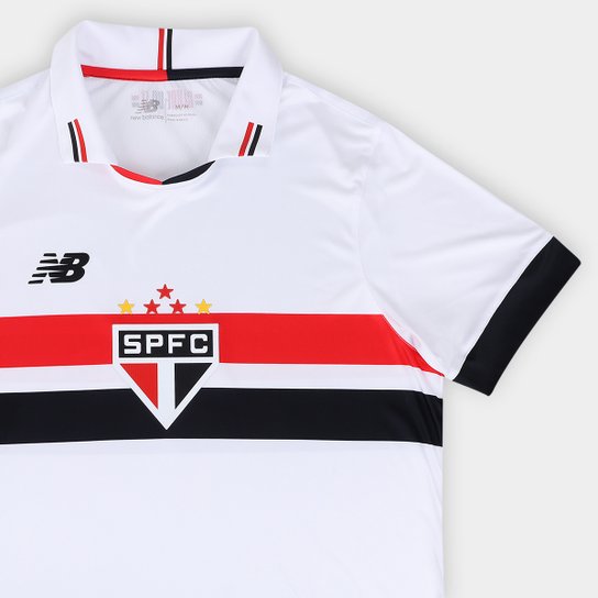 Camisa São Paulo I 24/25 s/n° Jogador New Balance Masculina