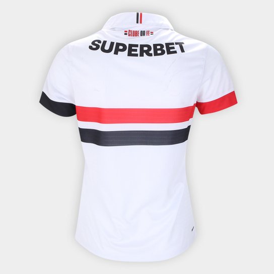 Camisa São Paulo I 24/25 s/n° Torcedor New Balance Feminina