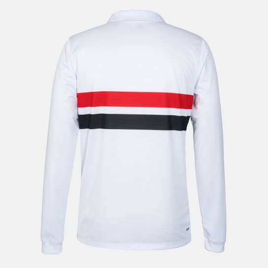 Camisa São Paulo I 24/25 s/n° Torcedor New Balance Manga Longa Masculina
