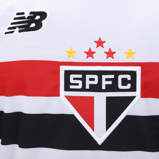 Camisa São Paulo I 24/25 s/n° Torcedor New Balance Masculina