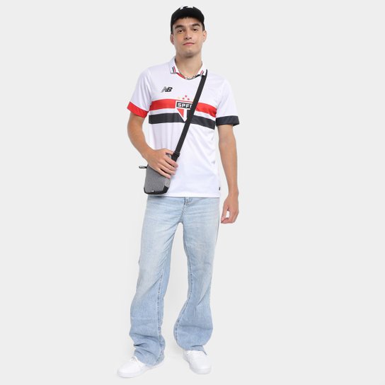 Camisa São Paulo I 24/25 s/n° Torcedor New Balance Masculina