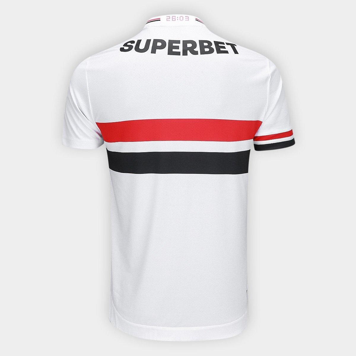 Camisa São Paulo I 25/26 Jogador New Balance Masculina — foto 2