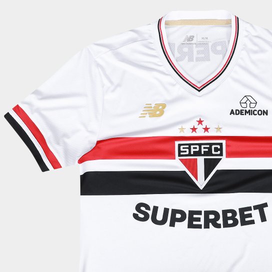 Camisa São Paulo I 25/26 Torcedor New Balance Masculina