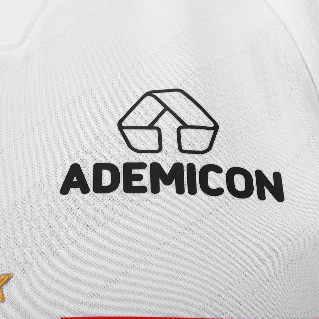 Camisa São Paulo I 26/27 Jogador New Balance Masculina - Branco+Vermelho 5