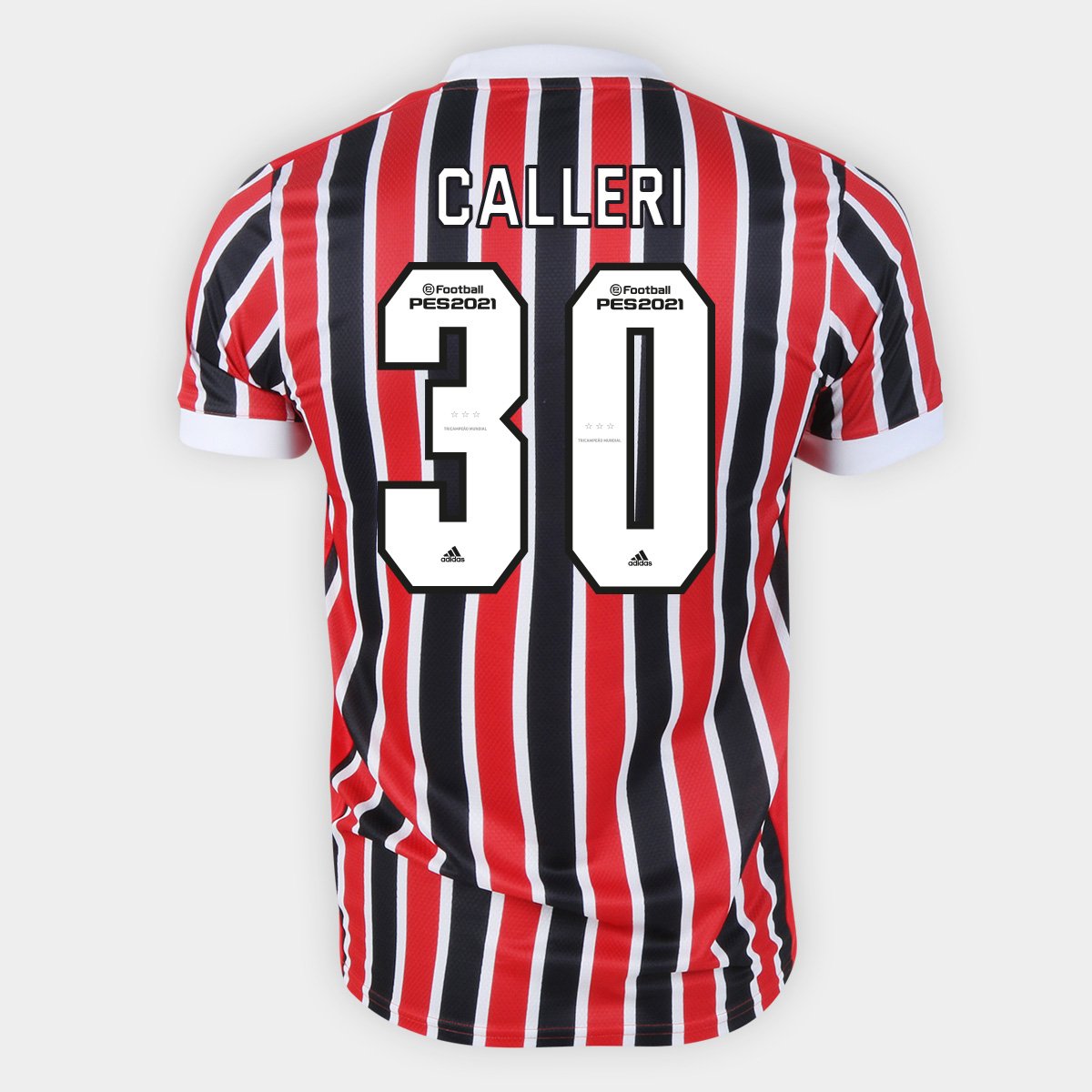 Camisa São Paulo II 21/22 Calleri Nº 30 Torcedor Adidas Masculina