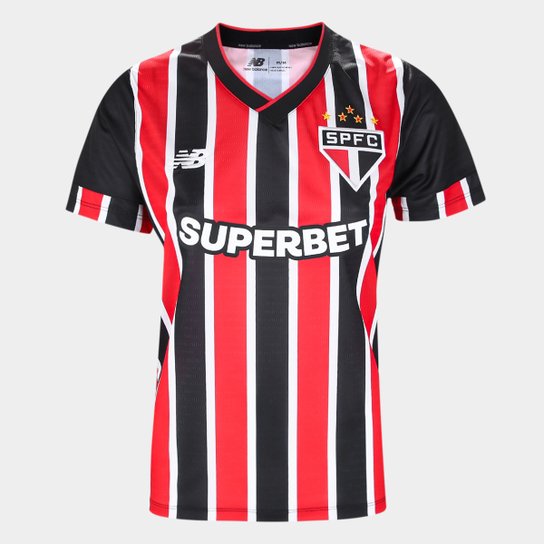 Camisa São Paulo II 24/25 s/n° Torcedor New Balance Feminina