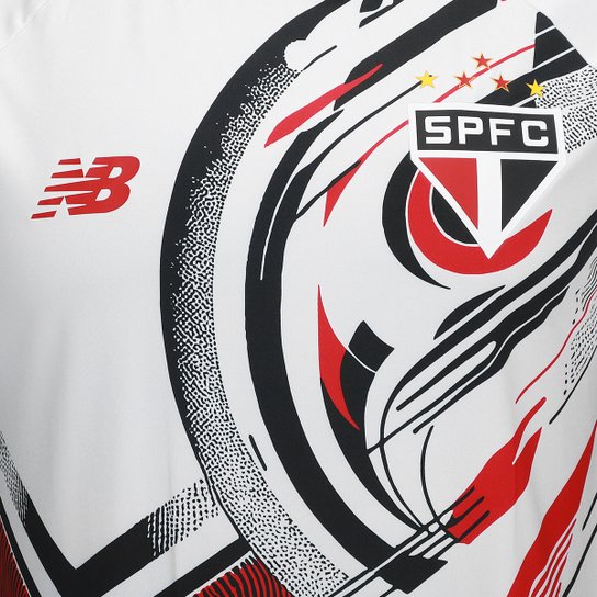 Camisa São Paulo II 25/26 s/n Pré Jogo New Balance Masculina