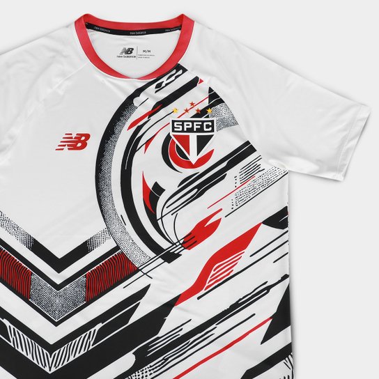 Camisa São Paulo II 25/26 s/n Pré Jogo New Balance Masculina