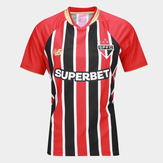 Camisa São Paulo II 25/26 s/n Torcedor New Balance Feminina