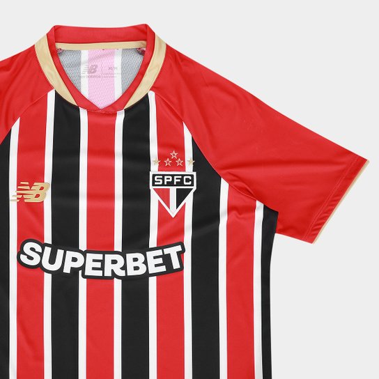 Camisa São Paulo II 25/26 s/n Torcedor New Balance Feminina