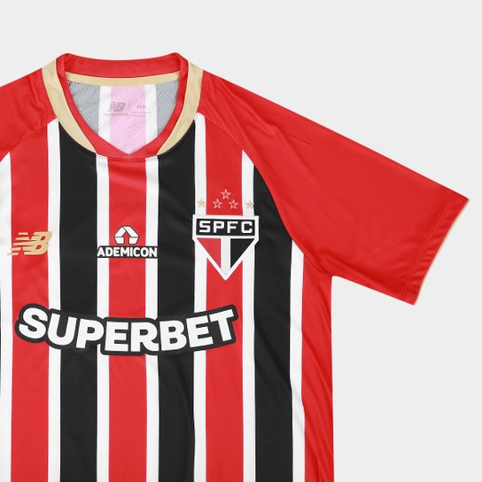 Camisa São Paulo II 25/26 s/n Torcedor New Balance Masculina
