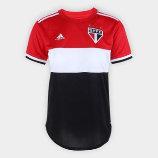 Camisa São Paulo III 21/22 s/n° Torcedor Adidas Feminina