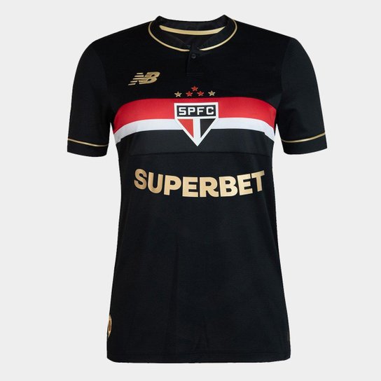 Camisa São Paulo III 25/26 s/n° Jogador Comemorativa New Balance Feminina