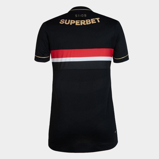 Camisa São Paulo III 25/26 s/n° Jogador Comemorativa New Balance Feminina