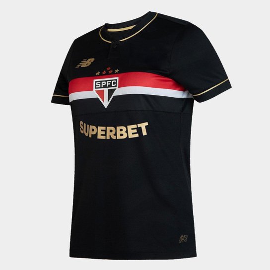 Camisa São Paulo III 25/26 s/n° Jogador Comemorativa New Balance Feminina