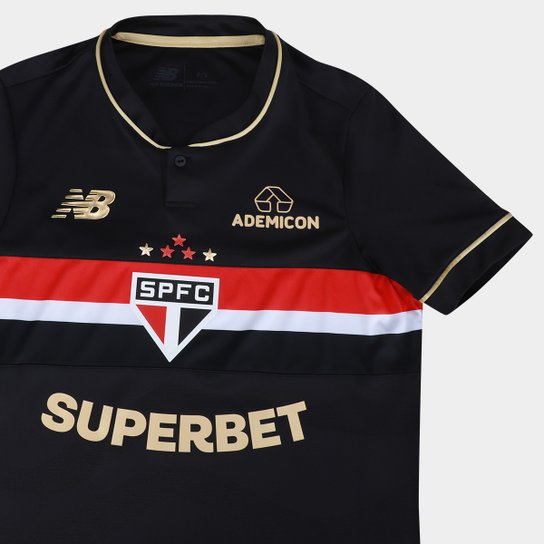 Camisa São Paulo III 25/26 s/n° Jogador Comemorativa New Balance Feminina