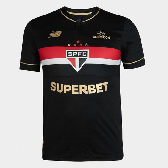 Camisa São Paulo III 25/26 s/n° Jogador Comemorativa New Balance Masculina