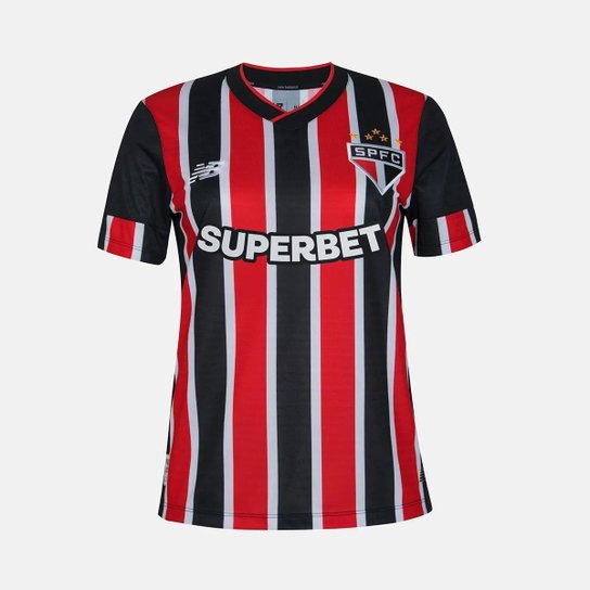 Camisa São Paulo Jogo 2 New Balance Torcedor 2024 Oficial
