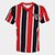 Camisa São Paulo Juvenil II 1991 RetrôMania - Vermelho+Preto