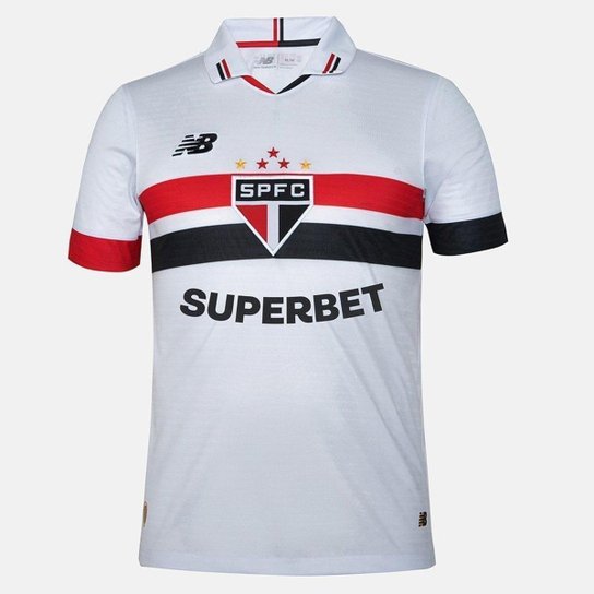 Camisa São Paulo l 24/25 Torcedor New Balance Masculina