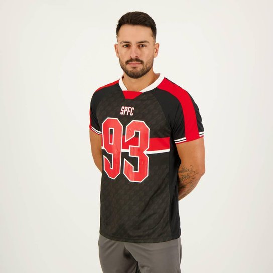 Camisa São Paulo Lecture Preta