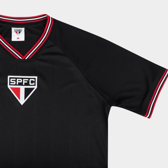 Camisa São Paulo Lotus Jacquard Masculina