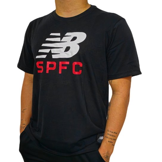 Camisa São Paulo New Balance 2024 Algodão - Masculino