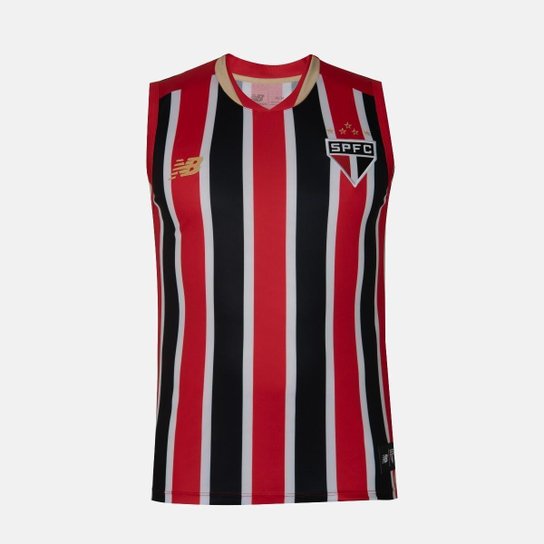 Camisa São Paulo New Balance 2025 Uniforme 2 Regata - Masculino Tamanho:M;Gênero:Masculino;Cor: