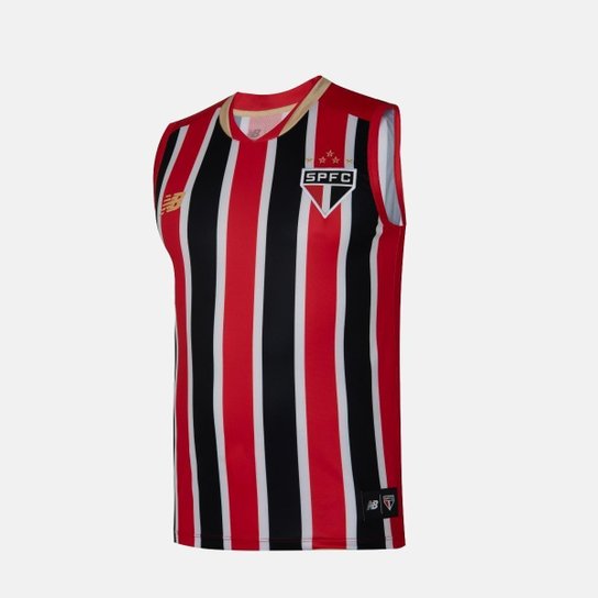Camisa São Paulo New Balance 2025 Uniforme 2 Regata - Masculino Tamanho:M;Gênero:Masculino;Cor: