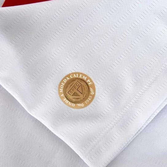 Camisa São Paulo New Balance Juvenil Branco