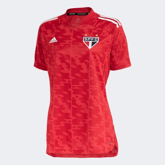 Camisa São Paulo Pré-Jogo 21/22 Adidas Feminina