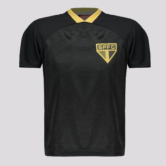 Camisa São Paulo Princípio Infantil Preta