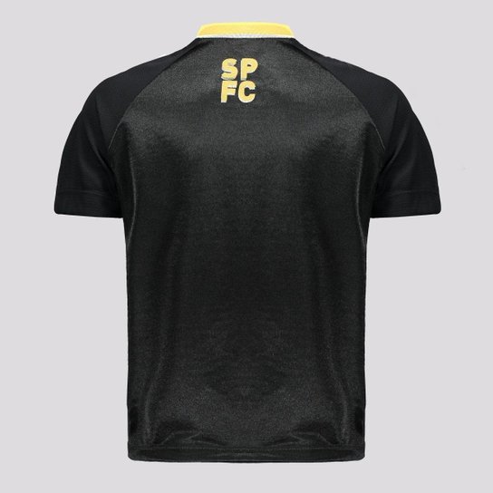 Camisa São Paulo Princípio Infantil Preta