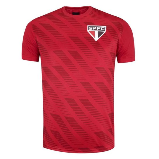 Camisa São Paulo Rain Masculina Vermelha