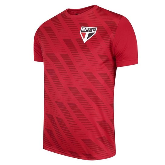 Camisa São Paulo Rain Masculina Vermelha