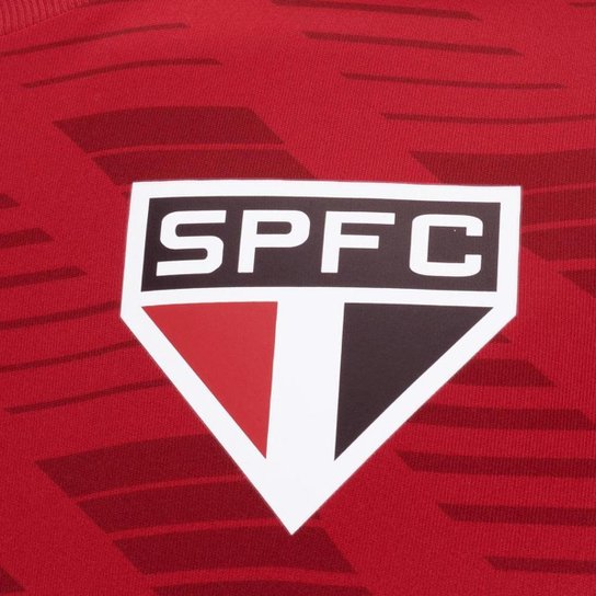 Camisa São Paulo Rain Masculina Vermelha