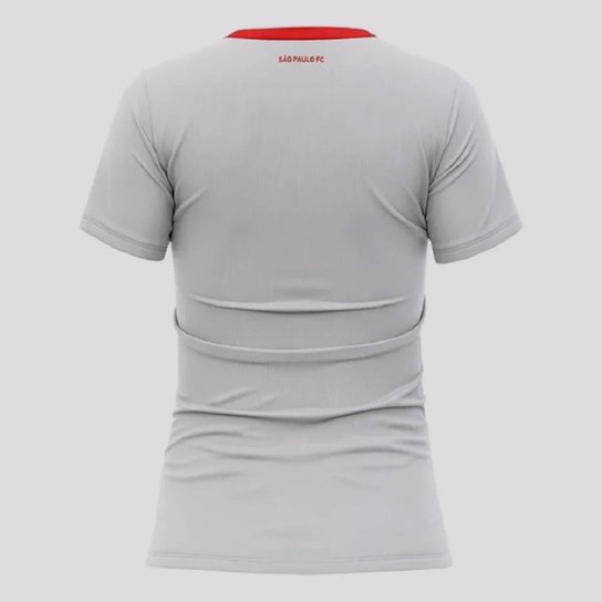 Camisa São Paulo Realistic Feminina Branca