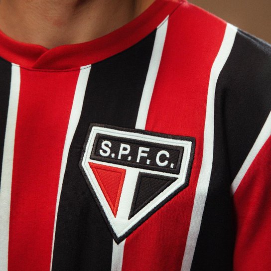 Camisa São Paulo Retrô 1934 Manga Longa Masculina