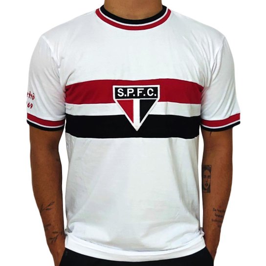 Camisa São Paulo Retro 1969 Edição Especial - Masculino