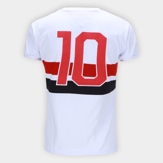 Camisa São Paulo Retrô 1970 Athleta Feminina