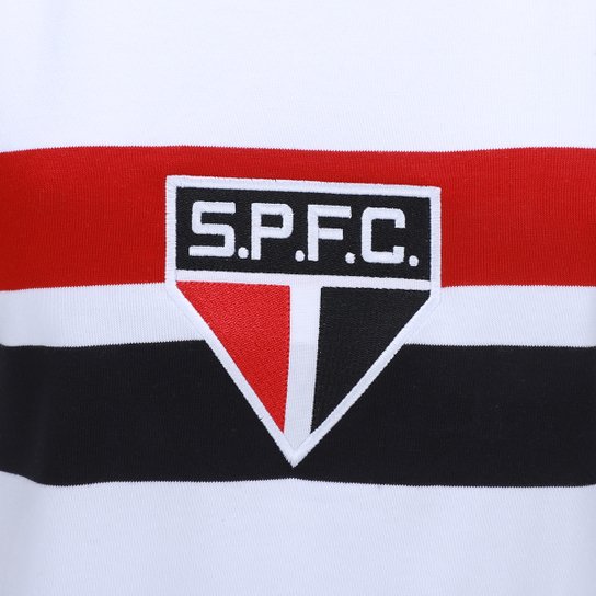 Camisa São Paulo Retrô 1970 Athleta Feminina